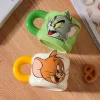 FLCLCPMG0058-0059-02 Official Tom and Jerry Cute Cartoon Mug Water Cup