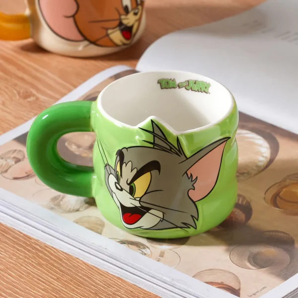 FLCLCPMG0059 Official Tom and Jerry Cute Cartoon Mug Water Cup