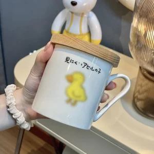 FLPO0059 Blurry Yellow Duck Mug