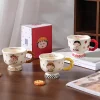 FLCLCPMG0049-0051-01 Chibi Maruko-chan Ceramic Mug Cute Cartoon Coffee Cup