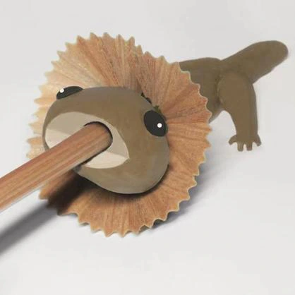 FLCF0149-2 Lizard-Shaped Pencil Sharpener