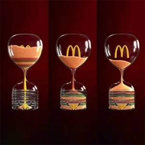 McDonald's Big Mac Hourglass Timer