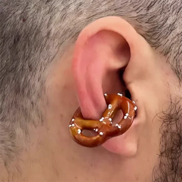 Pretzel Ear Cuff Earrings
