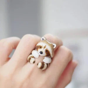 Raccoon Design Ring