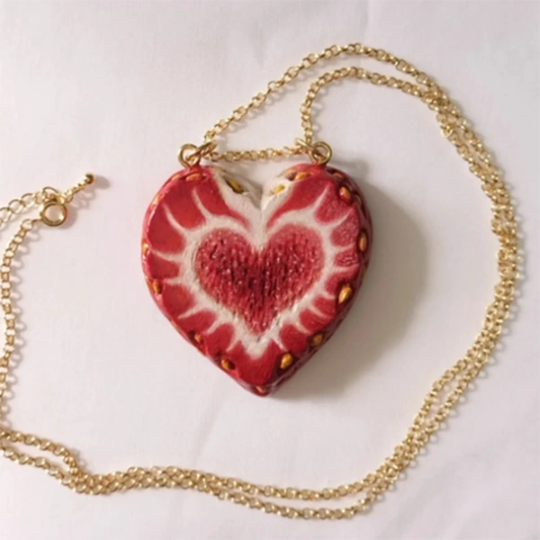 Strawberry Pendant Necklace