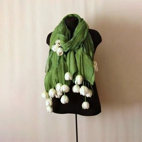 Lily of the Valley Scarf