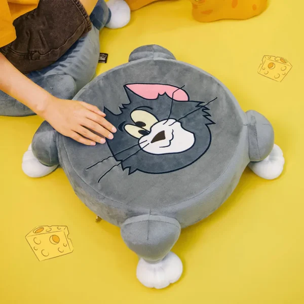 FLCHMT000003-01 Flattened Tom from Tom and Jerry Cushion Thickened Seat Pad