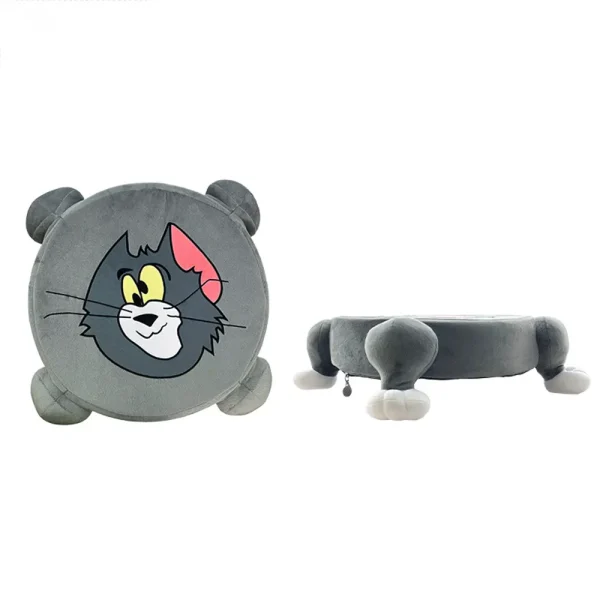 FLCHMT000003-04 Flattened Tom from Tom and Jerry Cushion Thickened Seat Pad