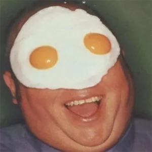 Double Yolk Egg Eye Mask