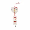 FLCDCD000010-04 Cute Cartoon Hello Kitty Car Interior Hanging Decoration Keychain