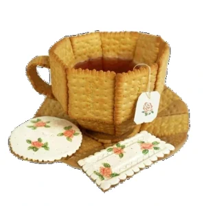 British Biscuits Teacup