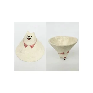 FLCF0021 samoyed handheld ceramic mug