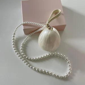 Pearl Egg Chain Bag