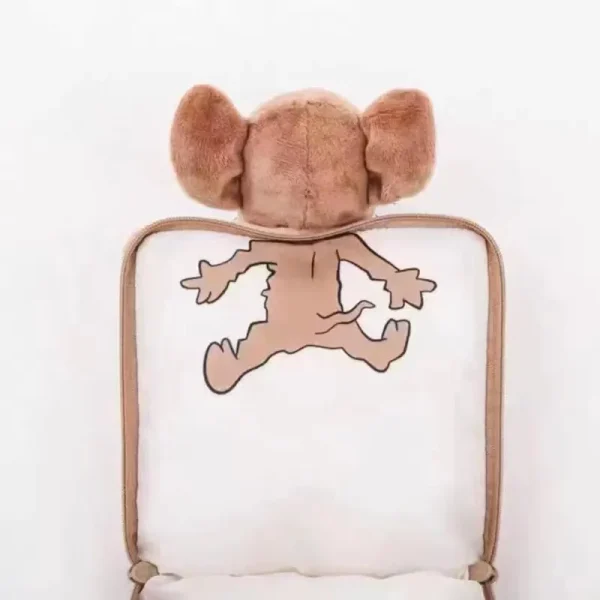 Funny Tom and Jerry Jerry Toast-Shaped Clutch Makeup Bag