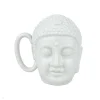 Creative Buddha Head Ceramic Mug Unique Gift Decorative Prop