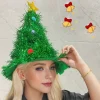 Christmas Tree Shaped Hat Christmas Gift Decorations Props