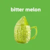 Creative Bitter Gourd Shaped Ceramic Mug