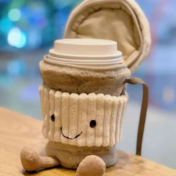 FLCBTSBP0044-045-01 Jellycat Style Creative Cute Coffee Cup Storage Crossbody Bag