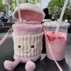 FLCBTSBP0044-045-03 Jellycat Style Creative Cute Coffee Cup Storage Crossbody Bag