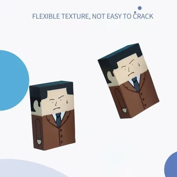 FLCLSN000029-02 Creative Bald Uncle Eraser Quirky Stationery Item