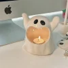 Cute Ghost Candle Holder Candle Cup Halloween Decoration