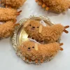 FLCDKC000043-02 Cute Tempura Shrimp Pendant Keychain
