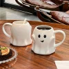 Halloween Gift Creative Cartoon Ghost Ceramic Mug Coffee Cup