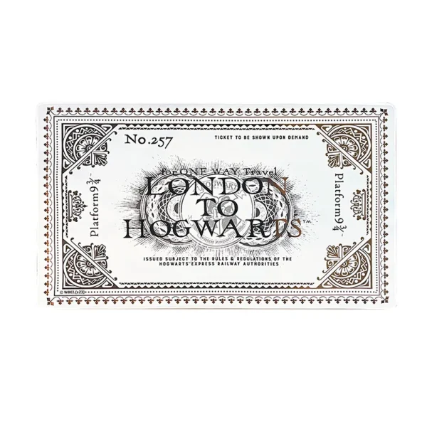 Official Harry Potter Platform 9¾ Ticket Desk Mat Mouse Pad