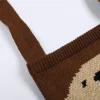 Cute Otter Knitted Crossbody Bag Woven Shoulder Bag