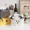 Cute Puppy Plush Tissue Box Creative Paper Towel Storage Holder