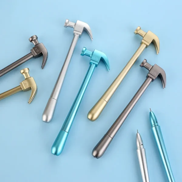 Realistic Hammer Pen Creative Design Stationery