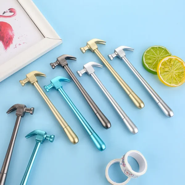 Realistic Hammer Pen Creative Design Stationery