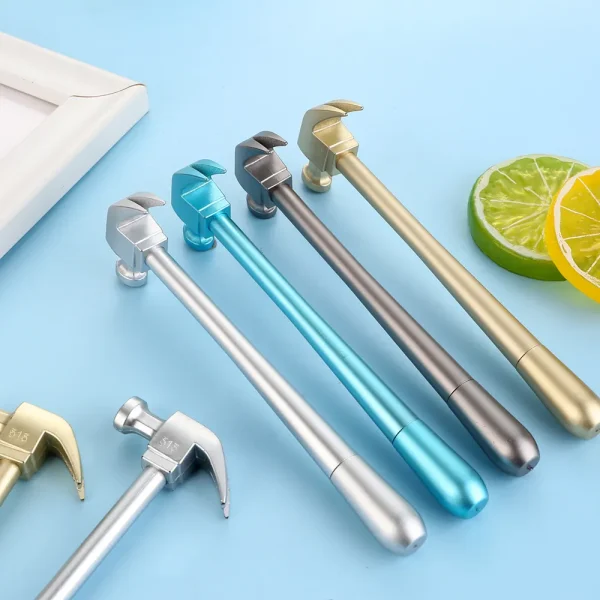 Realistic Hammer Pen Creative Design Stationery