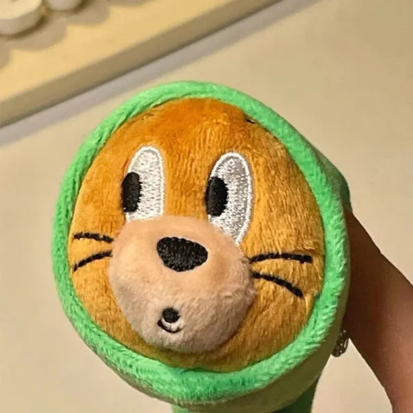 Tom and Jerry Jerry Caterpillar Funny Pendant Keychain