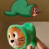 Tom and Jerry Jerry Caterpillar Funny Pendant Keychain