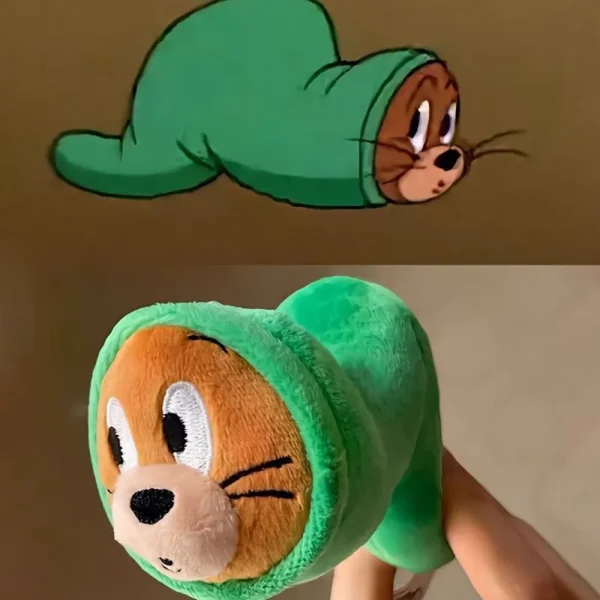 Tom and Jerry Jerry Caterpillar Funny Pendant Keychain