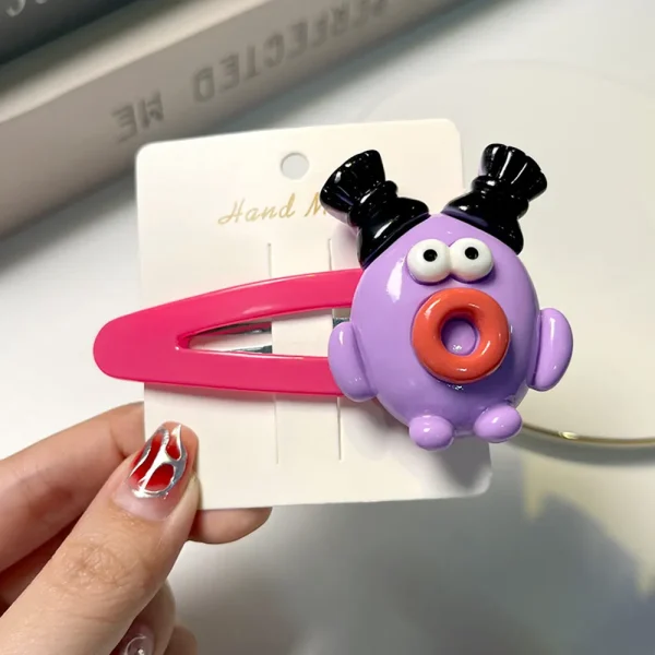 Creative Funny Ugly Doll Hair Clips Cute Quirky Hair Accessories