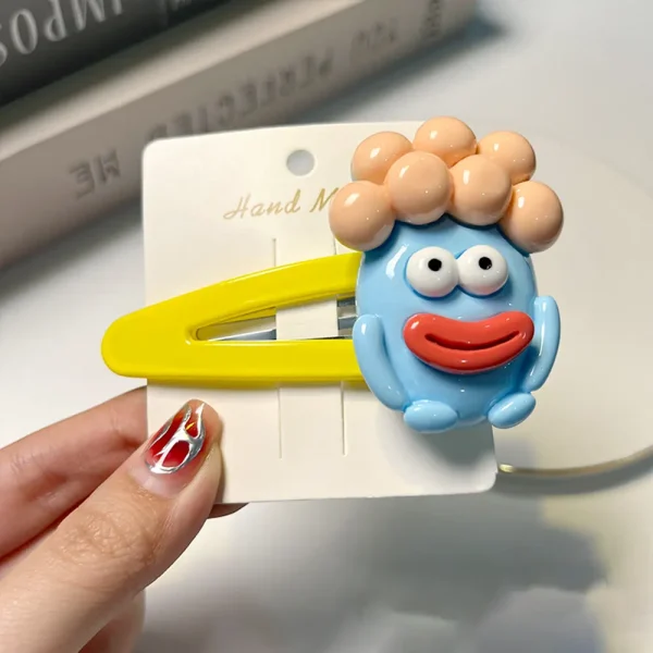 Creative Funny Ugly Doll Hair Clips Cute Quirky Hair Accessories