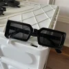 FLCLGS000010 Pearl Earrings Sunglasses High-End Trendy Unique Sun Glasses
