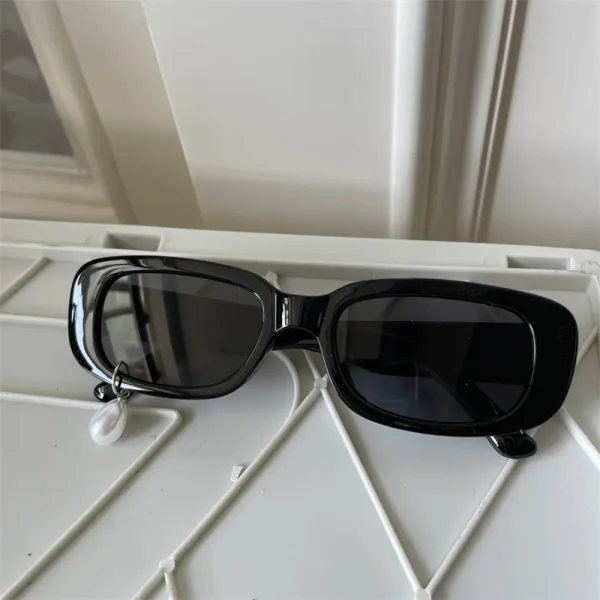 FLCLGS000020 Pearl Earrings Sunglasses High-End Trendy Unique Sun Glasses