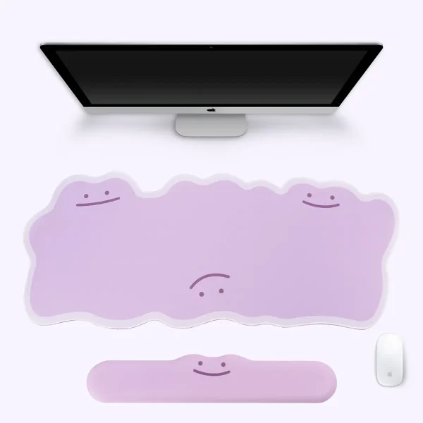 Ditto Extra-Large Mouse Pad Creative Desk Mat Accessory purple