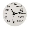 FLCLCK000040 Creative Math Formula Wall Clock Living Room Decorative Clock
