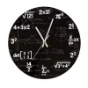 FLCLCK000041 Creative Math Formula Wall Clock Living Room Decorative Clock