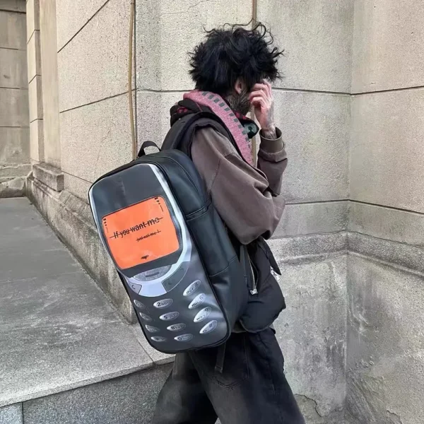 Original Quirky Nokia Phone-Shaped Shoulder Bag Backpack