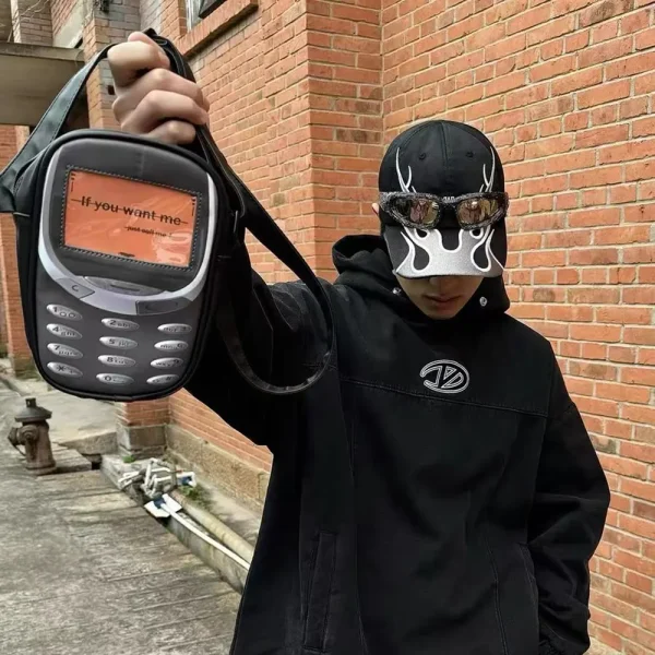 Original Quirky Nokia Phone-Shaped Shoulder Bag Backpack