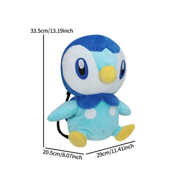 FLCBBP000026 Pokémon Piplup Plush Backpack