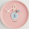 FLCDKC000025 Realistic Casino Chip Keychain Creative Lucky Charm Accessory