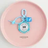 FLCDKC000024 Realistic Casino Chip Keychain Creative Lucky Charm Accessory