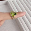 Quirky Frog Ring Unique Design Gift Open Adjustable Ring
