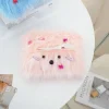 FLCHTB000009 Creative Colorful Fluffy Dog Tissue Box Cute Home Decor